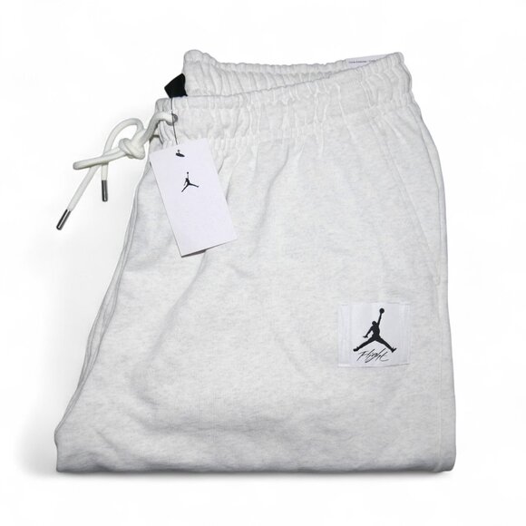 Air Jordan Men's Statement Fleece Sweatpants Hemp/Heather/Sail Size 3XL Joggers - Picture 1 of 9
